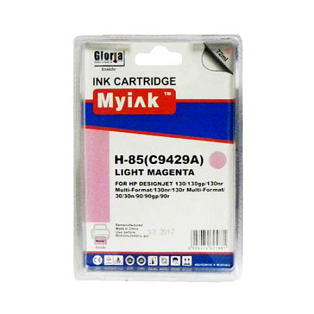 Картридж для ( 85) HP DesignJet 30/130/130nr C9429A Light Magenta MyInk  SAL 