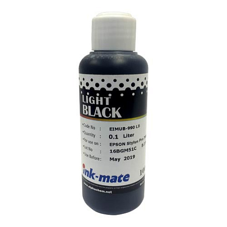 Чернила для EPSON (T6367) St Pro 7900/9900 (100мл, light black,Pigment) EIM-990LB Ink-Mate SAL 