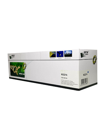 Картридж для HP Color LJ 3288/ MFP 3388 W2221A (222A) синий (1,2K) UNITON Premium GREEN LINE (Eco Protected) 