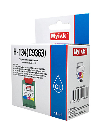 Картридж для (134) HP Photosmart 8153 C9363 (R) Color (18ml) MyInk Картридж для (134) HP Photosmart 8153 C9363 (R) Color (18ml) MyInk