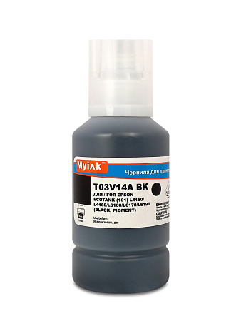 Чернила для EPSON EcoTank (101) L4150/L4160/L6160/L6170/L6190 (127мл, black,Pigment) T03V14A  MyInk 