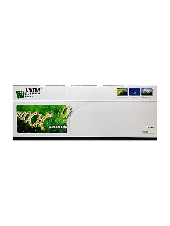 Картридж для HP Color LJ CP 5225   CE741A (307A) синий (7,3K) UNITON Premium GREEN LINE (Eco Protected) 