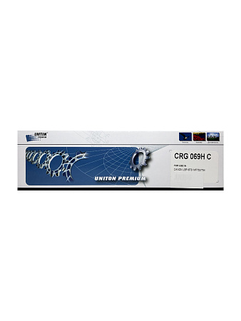 Картридж для CANON LBP-673/ MF752/754 Cartridge 069H  синий (5,5K) UNITON Premium 