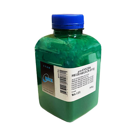 Тонер для KYOCERA ECOSYS M8130/M8124cidn (TK-8115C) (фл,145,синий,WS-151 IMEX) Green Line 