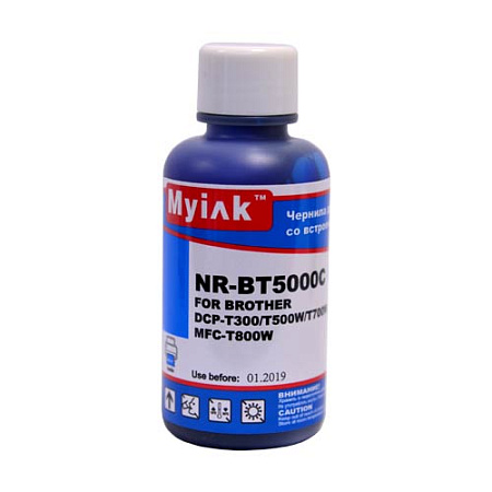 Чернила для Brother InkBenefit Plus DCP-T300/T500/T700/MFC-T800 (100мл,cyan, Dye) BT5000C MyInk SAL Чернила для Brother InkBenefit Plus DCP-T300/T500/T700/MFC-T800 (100мл,cyan, Dye) BT5000C MyInk SAL