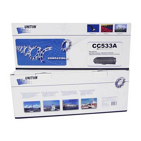 Картридж для HP Color LJ CP 2025/CM 2320 CC533A (304А)/CANON LBP-7200 Cartridge 718M красный (2,8K) UNITON Premium 