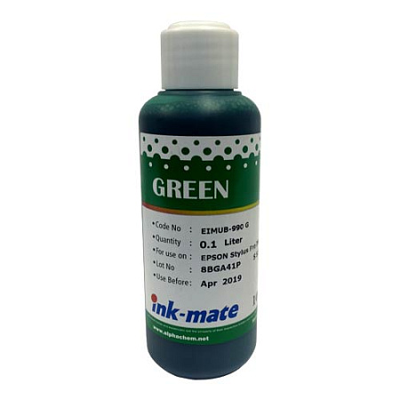 Чернила для EPSON (T636B) St Pro 7900/9900 (100мл, green,Pigment) EIM-990G Ink-Mate SAL 