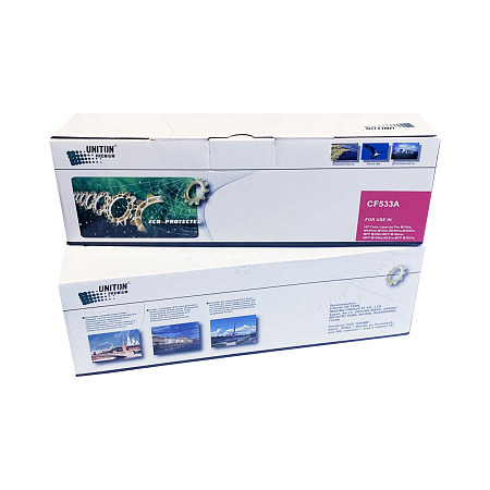 Картридж для HP Color LJ M154/ M180/ M181 CF533A (205A) красный (0,9K) UNITON Premium GREEN LINE (Eco Protected) 