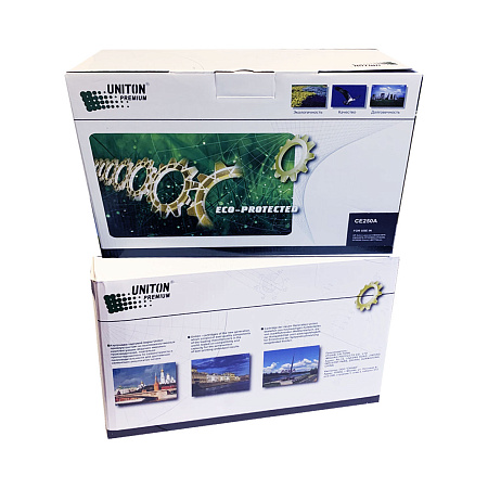 Картридж для HP Color LJ CP 3525/CM 3530 CE250A (504A) черный (5K) UNITON Premium GREEN LINE (Eco Protected) Картридж для HP Color LJ CP 3525/CM 3530 CE250A (504A) черный (5K) UNITON Premium GREEN LINE (Eco Protected)