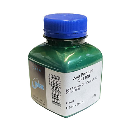 Тонер для Pantum CP1100/CM1100 (CTL-1100)  (фл,80,синий,NonChem,LMC-001IMEX) Green Line 