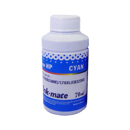 Чернила для HP (178/920) CB318/CB323 (70мл, cyan ) HIM-364C Ink-Mate Чернила для HP (178/920) CB318/CB323 (70мл, cyan ) HIM-364C Ink-Mate