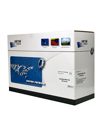 Картридж для HP LJ P3015 CE255A/CANON LBP-6750 Cartridge 724 (6K) UNITON Premium 