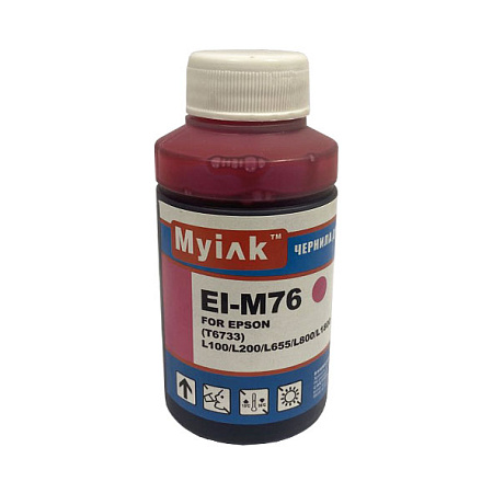 Чернила для EPSON L800/ L805/ L1800/  L100/ L200 EI-M76 (70мл,Magenta Dye) MyInk 