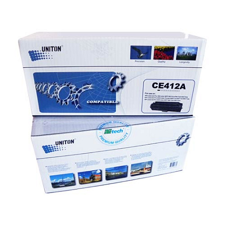 Картридж для HP Color LJ M351/ M451/MFP M375/М475 CE412A (305А) желтый (2,6K) UNITON Premium Картридж для HP Color LJ M351/ M451/MFP M375/М475 CE412A (305А) желтый (2,6K) UNITON Premium