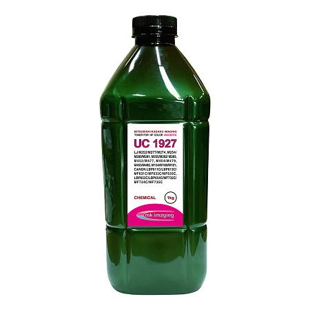 Тонер для HP Color Универсал тип UC1927M (фл,1кг,красный,Chemical,MITSUBISHI/MKI) Green Line Тонер для HP Color Универсал тип UC1927M (фл,1кг,красный,Chemical,MITSUBISHI/MKI) Green Line