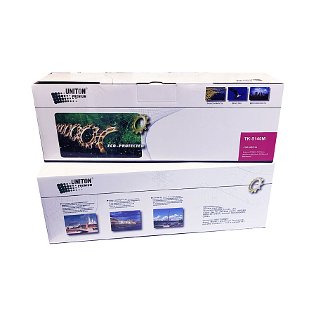 Тонер-картридж для (TK-5140M) KYOCERA ECOSYS P6130/M6030/M6530 (5K) красный UNITON Premium GREEN LINE (Eco Protected) 