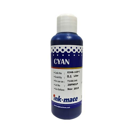Чернила для EPSON (S22/T50/L800) (100мл, cyan, Pigment) EIMB-143PC Ink-Mate SAL 