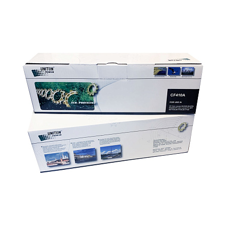 Картридж для HP Color LJ M452/ M477 CF410A (410A) черный (2,3K) UNITON Premium GREEN LINE (Eco Protected) 