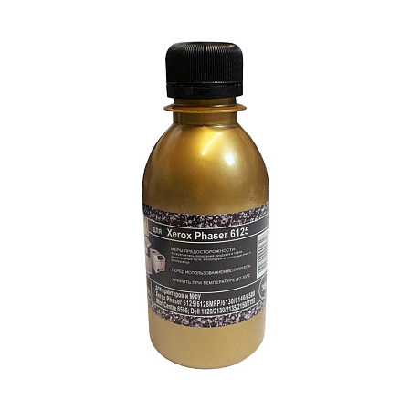Тонер для XEROX Phaser 6125/6130/6500/С1100 (фл,30,черный ,NonChem) Gold ATM 
