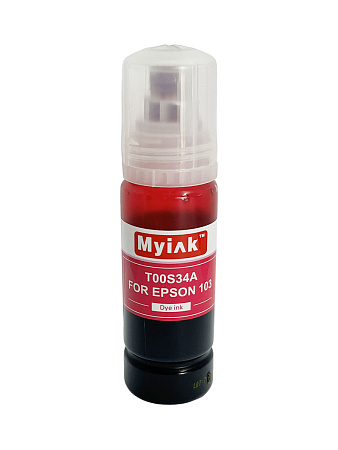 Чернила для EPSON EcoTank (103) L1110/L3050/L3150/L5190 (70мл,magenta,Dye) MyInk 