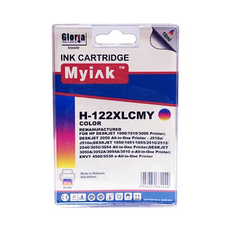 Картридж для (122XL) HP DJ 1050/2050 CH564HE (R) Color MyInk Картридж для (122XL) HP DJ 1050/2050 CH564HE (R) Color MyInk