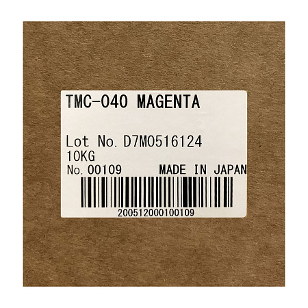 Тонер для HP Color LJ 4700/CP1215/2025/4525/5525/M452/553 TMC040 Universal (короб,1х10кг,красный,Polyester) IMEX Япония 