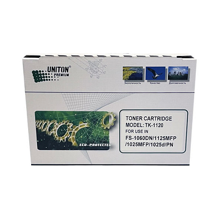 Тонер-картридж для (TK-1120) KYOCERA FS-1060DN/FS-1025MFP/1125MFP (3K,TG-47 MURATA) UNITON Premium GREEN LINE (Eco Protected) Тонер-картридж для (TK-1120) KYOCERA FS-1060DN/FS-1025MFP/1125MFP (3K,TG-47 MURATA) UNITON Premium GREEN LINE (Eco Protected)