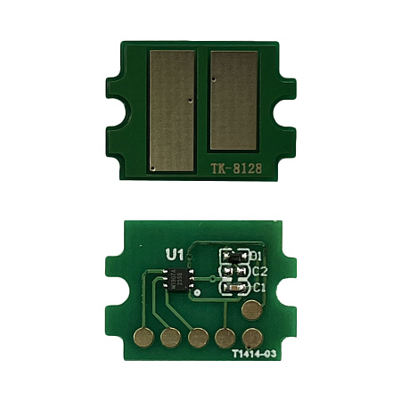 Чип к-жа (TK-8128 C) Kyocera M8130cidn (8K, CHN) cyan JT Чип к-жа (TK-8128 C) Kyocera M8130cidn (8K, CHN) cyan JT