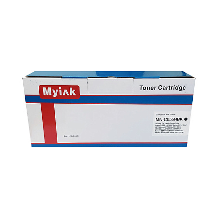 Картридж для CANON LBP-663/ 664, MF746/742/744 Cartridge 055H (R, OEM с б/у OEM чипом) черный (7,6) MyInk 