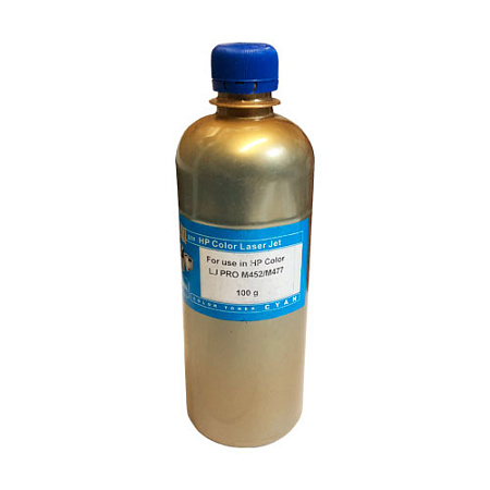 Тонер для HP Color LJ M452/M477/M454 (фл, 100,синий,Chemical/MKI) Gold ATM Тонер для HP Color LJ M452/M477/M454 (фл, 100,синий,Chemical/MKI) Gold ATM