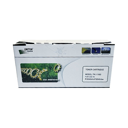 Тонер-картридж для (TK-1160) KYOCERA P2040DN/P2040DW (7,2K,TG-50 MURATA) UNITON Premium GREEN LINE (Eco Protected) Тонер-картридж для (TK-1160) KYOCERA P2040DN/P2040DW (7,2K,TG-50 MURATA) UNITON Premium GREEN LINE (Eco Protected)