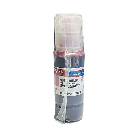 Чернила для EPSON EcoTank (108) L8050/L18050 (100мл, light magenta, Dye) MyInk 