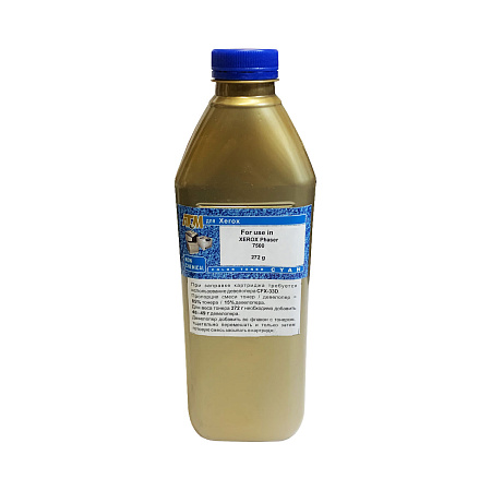 Тонер для XEROX Phaser 7500 (фл,272,синий,NonChem) Gold ATM 
