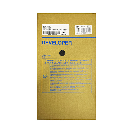 Девелопер для KONICA MINOLTA Bizhub PRO C5500/C5501/C6000/ DV-610K (п,1100,черный ) (CET), DGP0663 Девелопер для KONICA MINOLTA Bizhub PRO C5500/C5501/C6000/ DV-610K (п,1100,черный ) (CET), DGP0663