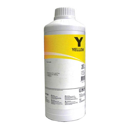 Чернила для EPSON (T0734/0924/1034/1284) St C67/91/CX3700/4300/ T40/TX550/S22/SX125 (1л,yellow, Pigment) E0013-01LY InkTec 