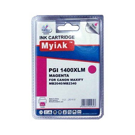 Картридж для CANON PGI-1400XLM MAXIFY МВ2040/МВ2340 Magenta (12ml, Pigment) MyInk SAL Картридж для CANON PGI-1400XLM MAXIFY МВ2040/МВ2340 Magenta (12ml, Pigment) MyInk SAL