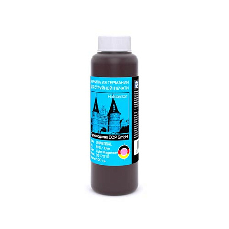 Чернила универсальные для картриджей EPSON (100мл,llight magenta,Dye) Bursten Ink 