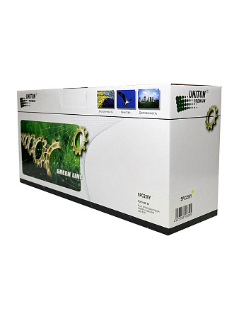 Картридж для RICOH SP C250 type SPC250E желтый (1,6K) UNITON Premium GREEN LINE (Eco Protected) Картридж для RICOH SP C250 type SPC250E желтый (1,6K) UNITON Premium GREEN LINE (Eco Protected)