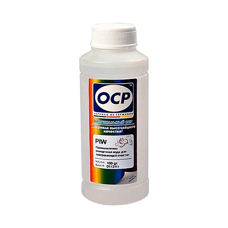 Промывочная промышленно-очищенная вода (100мл,бесцветная) PIW Pure Ink Water OСР (RWA) Промывочная промышленно-очищенная вода (100мл,бесцветная) PIW Pure Ink Water OСР (RWA)