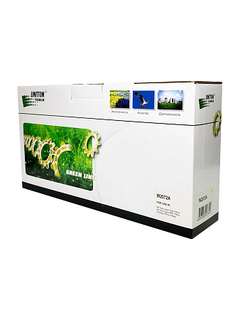 Картридж для HP Color LJ 150/MFP178/MFP179  W2072A (117A) желтый (0,7К) UNITON Premium GREEN LINE (Eco Protected) 