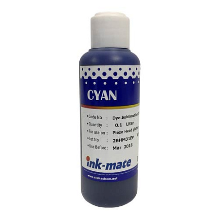 Чернила сублимационные для EPSON (100мл,cyan) TIMB-P40C Ink-Mate SAL Чернила сублимационные для EPSON (100мл,cyan) TIMB-P40C Ink-Mate SAL