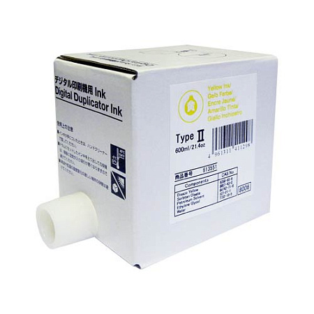 Краска RICOH Priport JP-1010/1210/750/3000 type II (т,600ml,желт) (o) 