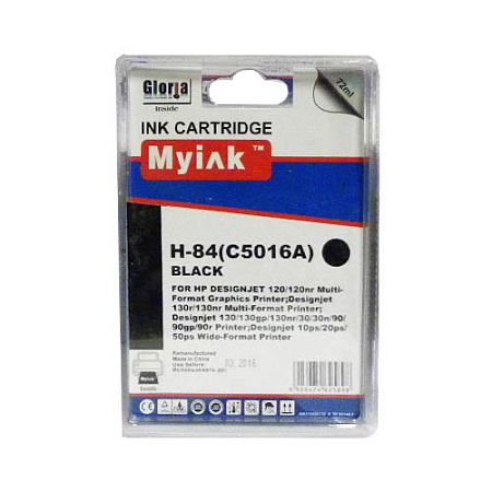 Картридж для ( 84) HP DesignJet 30/130/130nr C5016A Black MyInk  SAL 