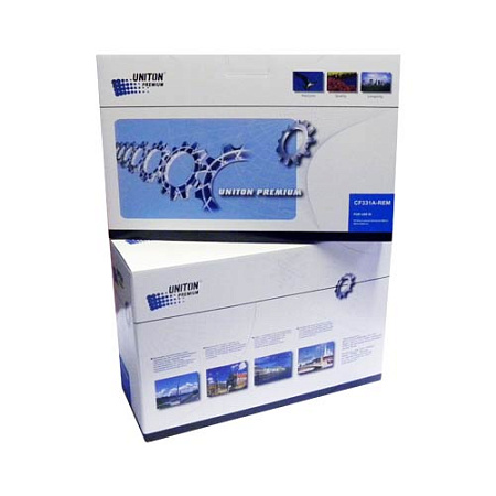 Картридж для HP Color LJ M651 CF331A (654A) (R) синий (15K) UNITON Premium 