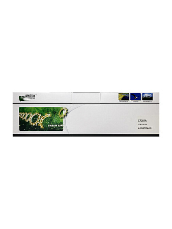 Картридж для HP Color LJ M476MFP CF381A (312A) синий (2,7K) UNITON Premium GREEN LINE (Eco Protected) 