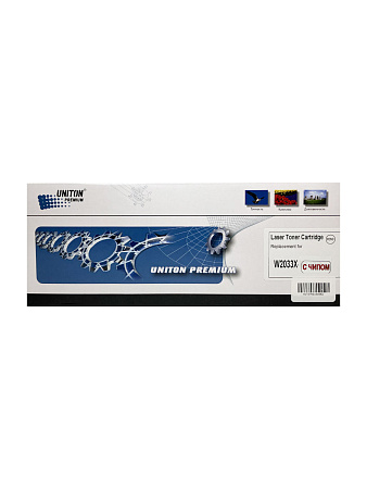 Картридж для HP Color LJ M454,M455, MFP M479 W2033X (415X) красный (6K) UNITON Premium 