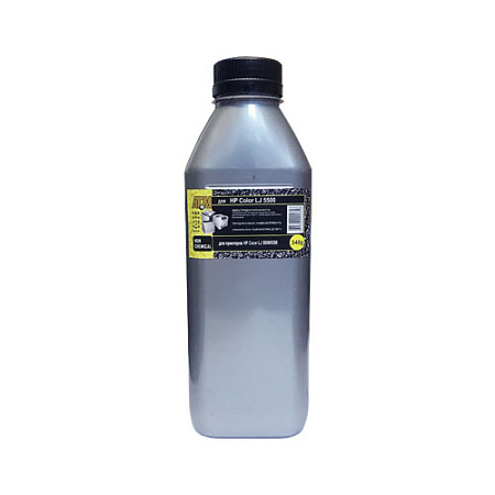 Тонер для HP Color LJ 5500/5550 (фл,340,желтый,Chemical) Silver ATM 