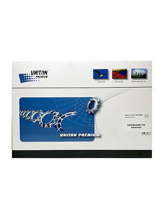 Картридж для HP LJ P3015 CE255A/CANON LBP-6750 Cartridge 724 (6K) UNITON Premium 