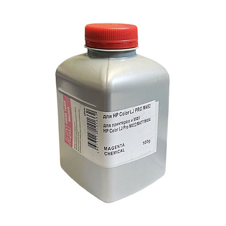 Тонер для HP Color LJ M452/M477/M454 (фл,100,красный,Chemical) Silver ATM Тонер для HP Color LJ M452/M477/M454 (фл,100,красный,Chemical) Silver ATM
