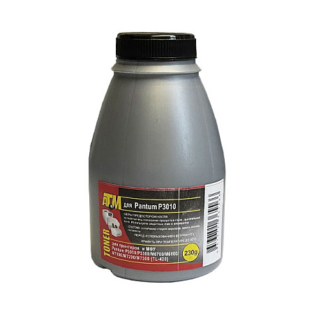 Тонер для Pantum P3010/P3300/M6700/M6800/M7100/M7200/M7300 (фл,230) Silver ATM Тонер для Pantum P3010/P3300/M6700/M6800/M7100/M7200/M7300 (фл,230) Silver ATM